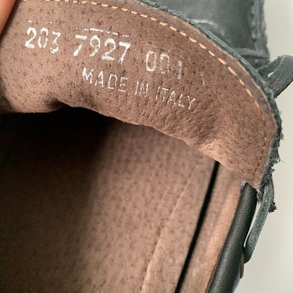 Made‎ ITALY BACCO BUCCI Muse Black Leather Bow Loafers Driver Shoes Men's Sz 11 - Picture 4 of 12